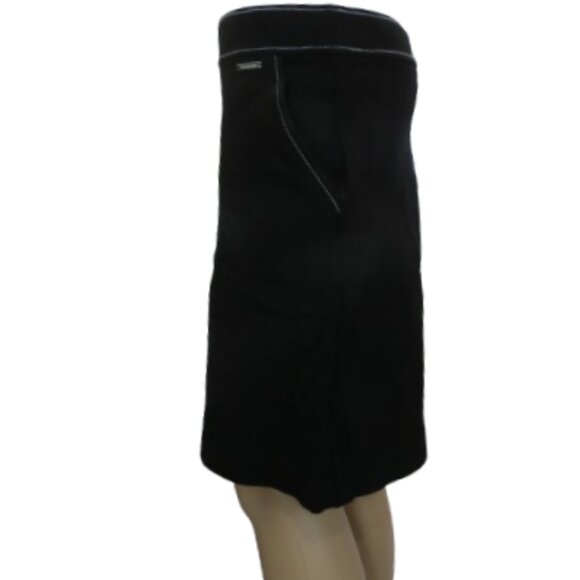 Tahari Black Skirt with Pockets - Picture 4 of 6